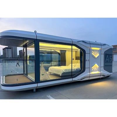 Πίνακας Sandwich Rock Wool Wall Light Steel Villa Space Capsule House Luxury Prefab House Οικία πολυτελείας