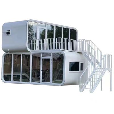 Εστιατόριο Apple Cabin Prefab House με τοίχο από ξύλο και ανθεκτικό στο καιρό υλικό
