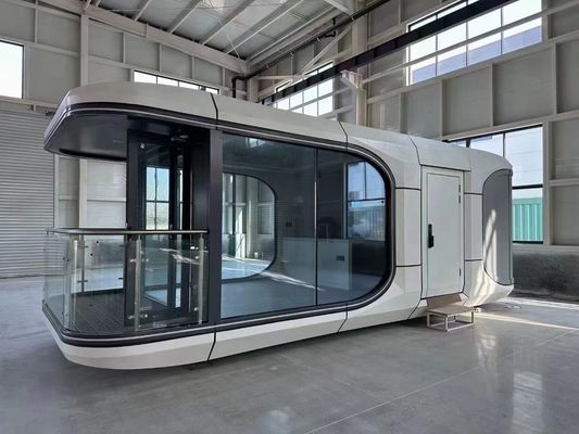 Πίνακας Sandwich Rock Wool Wall Light Steel Villa Space Capsule House Luxury Prefab House Οικία πολυτελείας