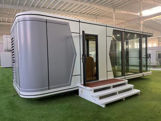 Πίνακας Sandwich Rock Wool Wall Light Steel Villa Space Capsule House Luxury Prefab House Οικία πολυτελείας