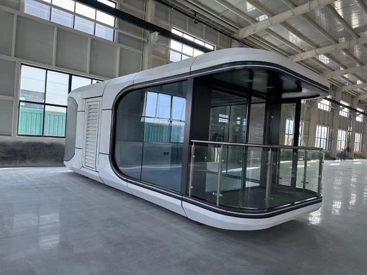 Πίνακας Sandwich Rock Wool Wall Light Steel Villa Space Capsule House Luxury Prefab House Οικία πολυτελείας