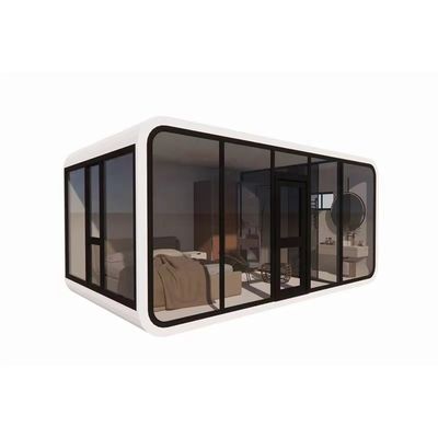 Τείχος Rock Wool Sandwich Panel Σύγχρονο εξωτερικό φορητό κινητό σκάφος διαστημική κάψουλα ξενοδοχείο σπίτι