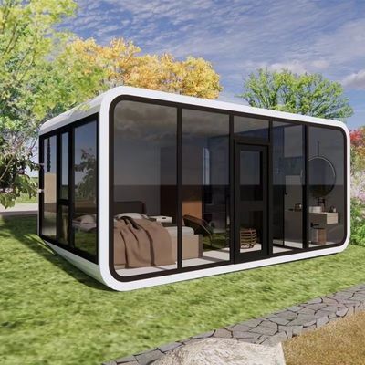 Τείχος Rock Wool Sandwich Panel Σύγχρονο εξωτερικό φορητό κινητό σκάφος διαστημική κάψουλα ξενοδοχείο σπίτι