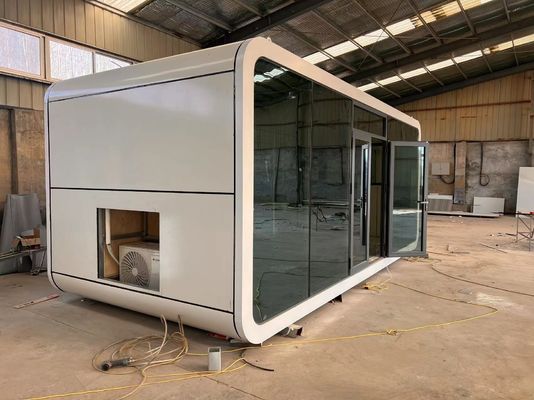 Τείχος Rock Wool Sandwich Panel Σύγχρονο εξωτερικό φορητό κινητό σκάφος διαστημική κάψουλα ξενοδοχείο σπίτι