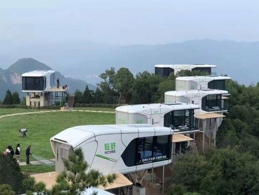 Επεκτάσιμο δοχείο Rock Wool Sandwich Panel Camp House για καφέ και σύγχρονο σχεδιασμό