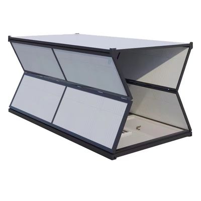 Σάντουιτς Panel Τείχος Z τύπου Flat Pack Container House για την εφαρμογή σχεδιασμού αγροκτημάτων