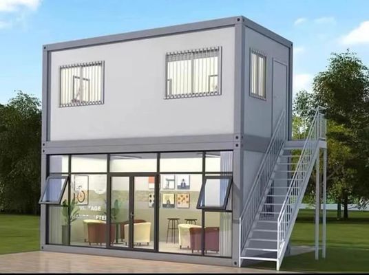 Γρήγορη εγκατάσταση Prefab Container House με πάτωμα MGO