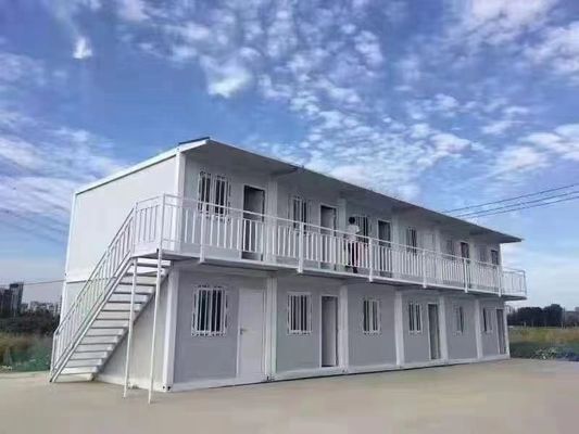MGO Γεωγραφικό πάτωμα 20ft 40ft Προσυσκευασμένα διπλωτά δοχεία Σπίτια διπλωτά επίπεδα δοχεία