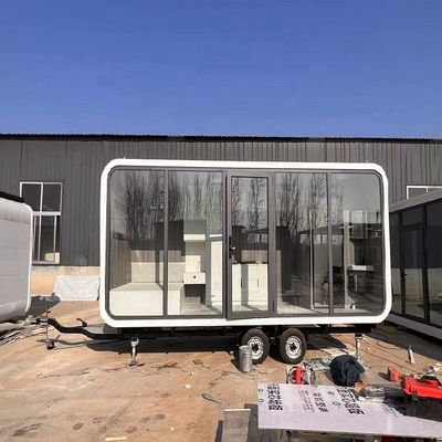 Τελική κινητή καμπίνα Apple Pod για πολυτελή ξενοδοχεία καταλύματα Hangfa Apple Warehouse