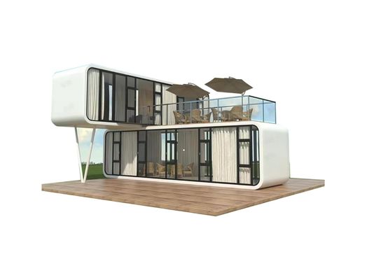 Σύγχρονο Στυλ Στυλ Λούξου Soundproof Mobile Apple Pod Cabin Container House
