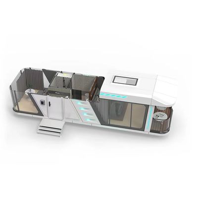 Πίνακα Sandwich Wall Luxury Capsule House για Prefab House Διαστημικό κρεβάτι Capsule
