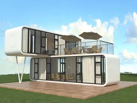 Apple Cottage μοντέρνο σχεδιασμό κοντέινερ σπίτι για τον κήπο σας προσαρμοστικότητα διαβίωσης