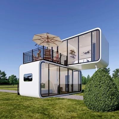Apple Cottage μοντέρνο σχεδιασμό κοντέινερ σπίτι για τον κήπο σας προσαρμοστικότητα διαβίωσης