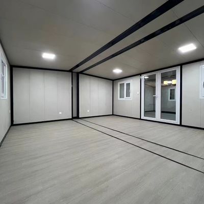 EPS Σάντουιτς Πάνελ Τείχος 20ft 40ft 3 υπνοδωμάτια Δυνατό να αναδιπλωθεί επεκτατικό δοχείο Σπίτι