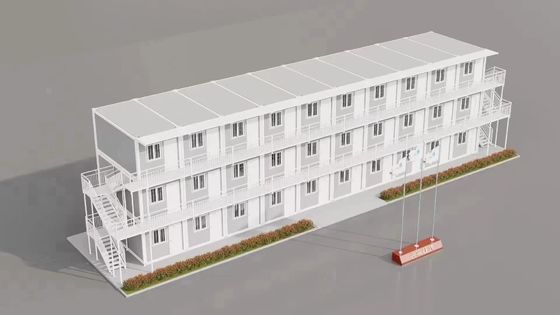 Τυλιζόμενο κοντέινερ Προετοιμασμένα μικροσκοπικά σπίτια Τοποθεσία Γραφείο βολική εγκατάσταση 20ft 40ft