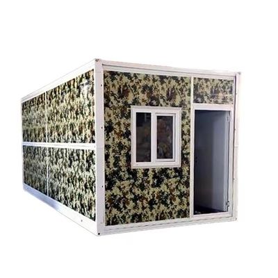 Σύγχρονο σχεδιασμό Flat Pack Folding Container Prefab House για το εργοτάξιο