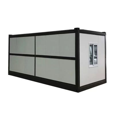 Σύγχρονο σχεδιασμό Flat Pack Folding Container Prefab House για το εργοτάξιο