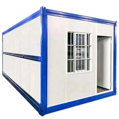 Σύγχρονο σχεδιασμό Flat Pack Folding Container Prefab House για το εργοτάξιο