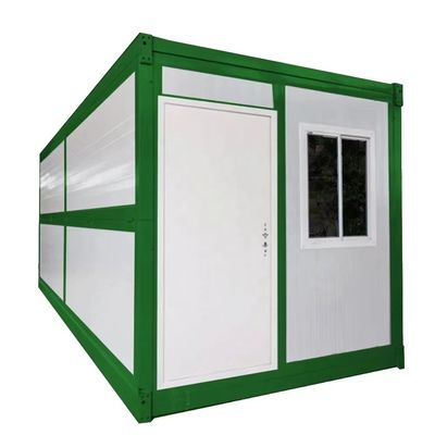 Σύγχρονο σχεδιασμό Flat Pack Folding Container Prefab House για το εργοτάξιο