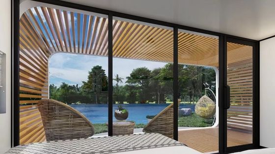 Apple Cottage Glass House Προετοιμασμένο μπάνγκαλοου με τοίχο από κόψιμο και πλάκα αλουμινίου