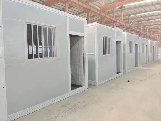 Αλουμινένιο παράθυρο τύπου Z Flat Pack Folding Container House για ευέλικτες εφαρμογές