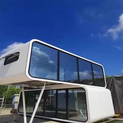 Εστιατόριο Apple Cabin Prefab House με τοίχο από ξύλο και ανθεκτικό στο καιρό υλικό