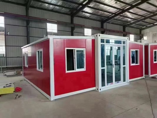 Στερεόστρωτα σπιτάκια κοντέινερ σύγχρονος σχεδιασμός και προκατασκευασμένα για προσωρινή χρήση