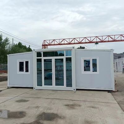 Επέκταση του σπιτιού με 20 πόδια διπλό φτερό χώρο εμπορευματοκιβωτίων MGO επιφάνειας επιφάνειας πολυτελή στυλ