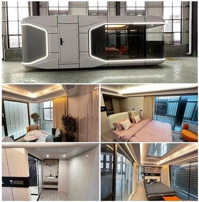 Πίνακα Sandwich Wall Space Capsule House Luxury Σύγχρονο προκατασκευασμένο σπίτι