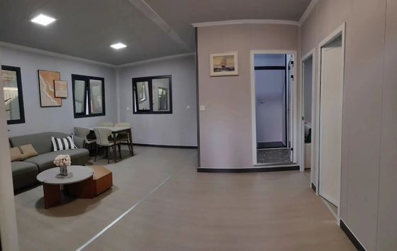 Αλουμινένιο παράθυρο 20/40 πόδια διπλό φτερό μικροσκοπικό σπίτι για υπνοδωμάτιο σαλόνι κουζίνα και μπάνιο