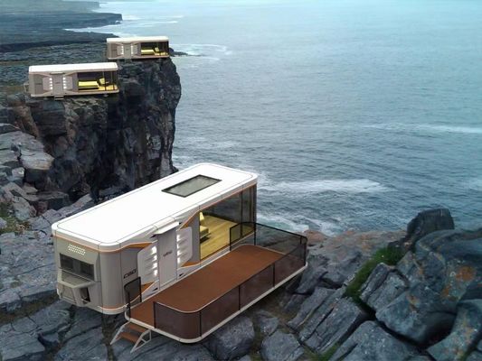 Ξενοδοχείο Space Capsule Modern Design Prefab Container House με ηλεκτρονική τεχνική υποστήριξη