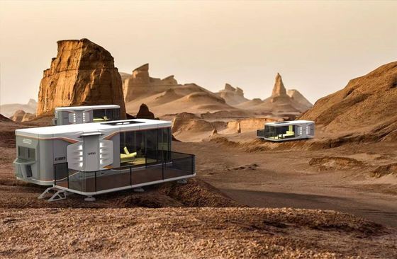 Ξενοδοχείο Space Capsule Modern Design Prefab Container House με ηλεκτρονική τεχνική υποστήριξη